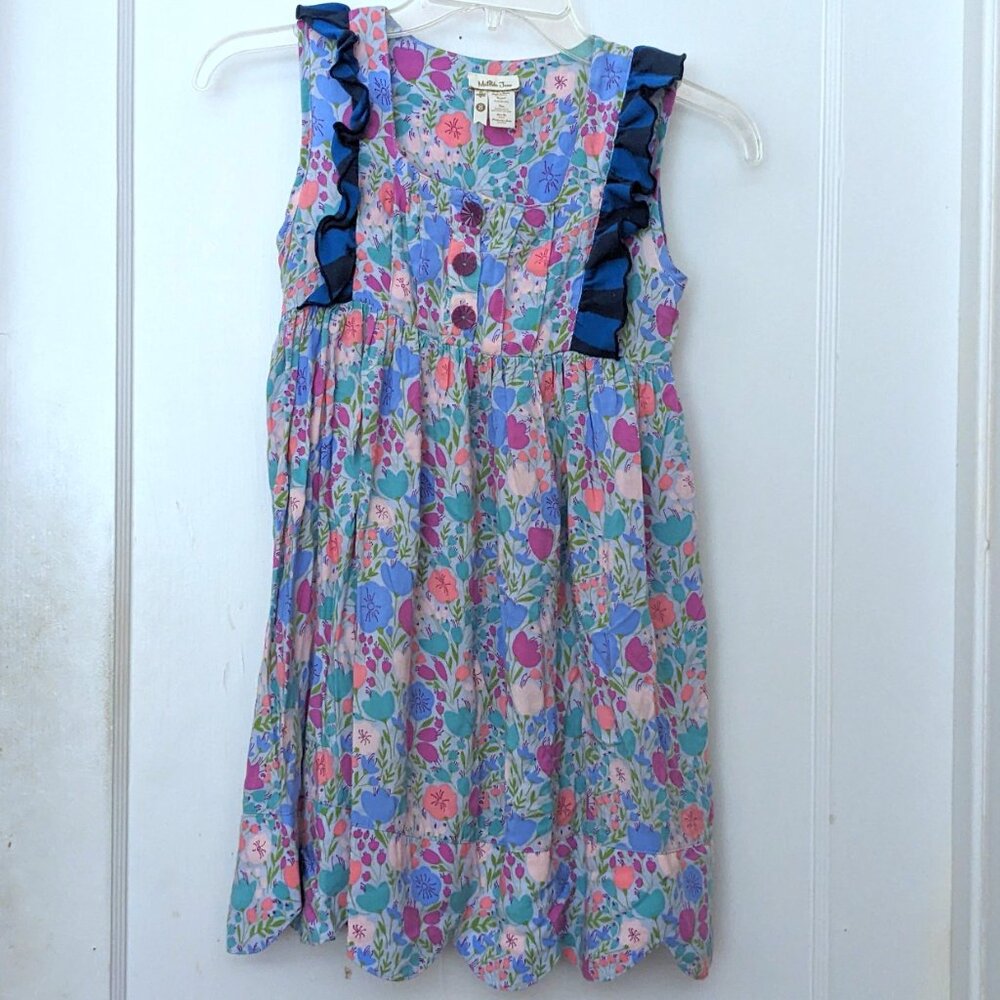 Matilda Jane Girls' Floral Ruffle Dress Size 8 years